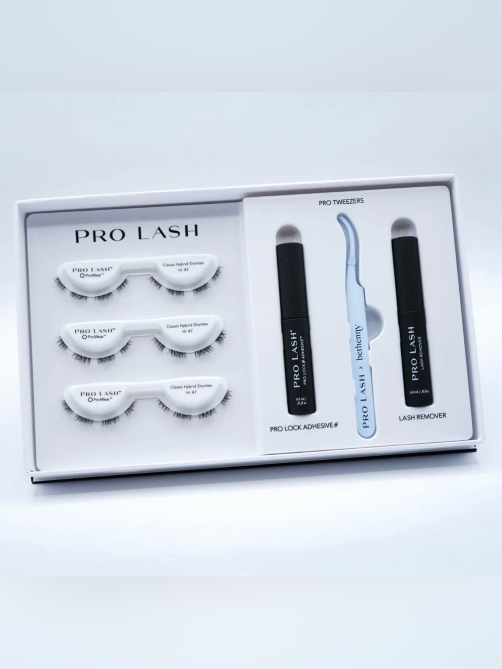 Pro Lash Bethenny The Hamptons Starter Kit- No 47 Classic Hybrid Shorties